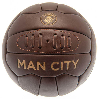 Manchester City FC Retro Heritage Football - Gift Arch