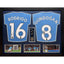Manchester City FC Rodri & Gundogan Signed Shirts & Medal (Dual Framed) - Gift Arch