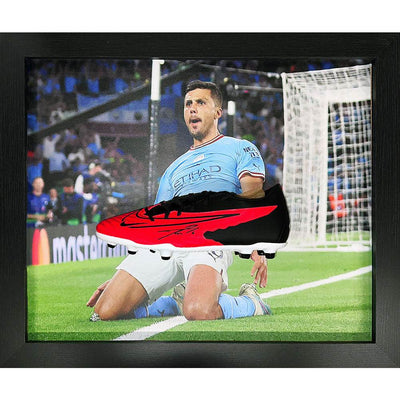 Manchester City FC Rodri Signed Boot (Framed) - Gift Arch