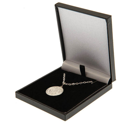 Manchester City FC Silver Plated Boxed Pendant - Gift Arch
