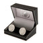Manchester City FC Silver Plated Formed Cufflinks - Gift Arch