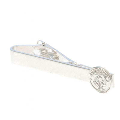 Manchester City FC Silver Plated Tie Slide - Gift Arch