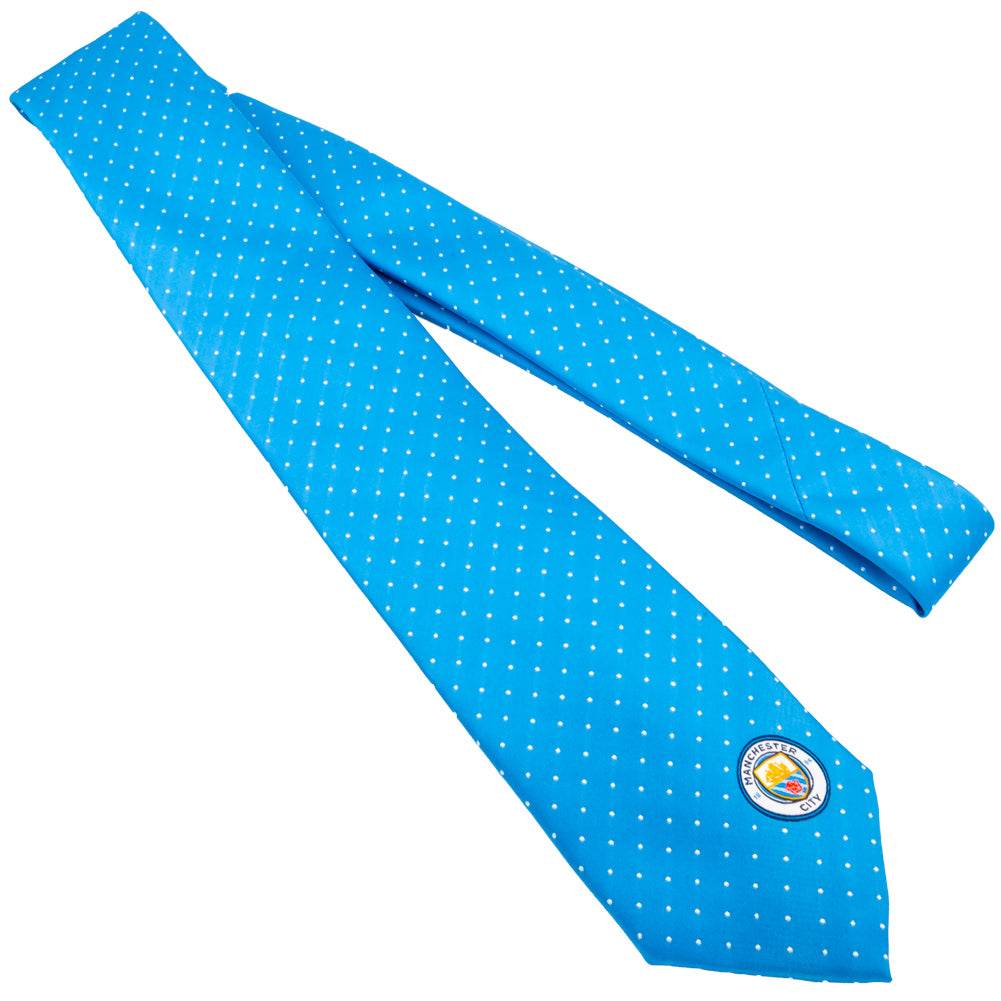 Manchester City FC Sky Blue Tie - Gift Arch
