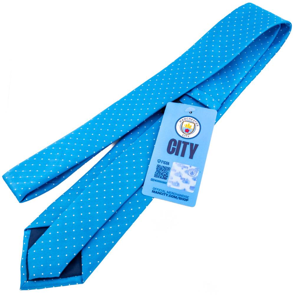 Manchester City FC Sky Blue Tie - Gift Arch
