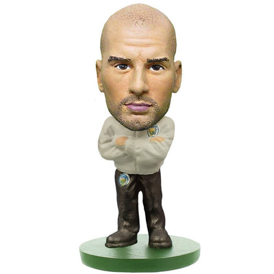 Manchester City FC SoccerStarz Guardiola Tracksuit - Gift Arch