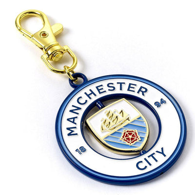 Manchester City FC Spinner Bag Charm - Gift Arch