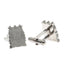 Manchester City FC Stainless Steel Formed Retro Cufflinks - Gift Arch