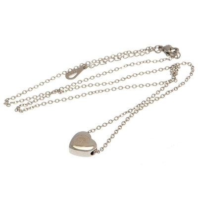 Manchester City FC Stainless Steel Heart Necklace - Gift Arch