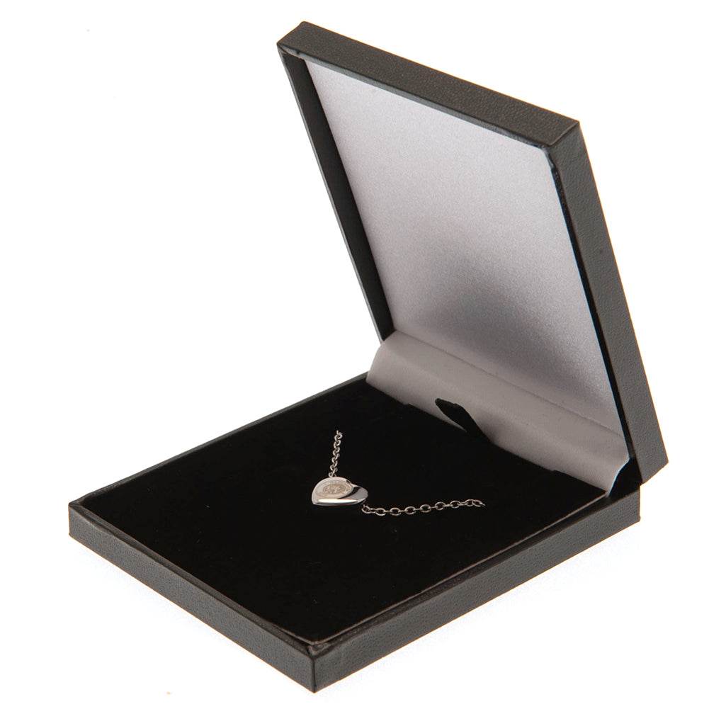 Manchester City FC Stainless Steel Heart Necklace - Gift Arch