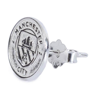 Manchester City FC Sterling Silver Stud Earring - Gift Arch