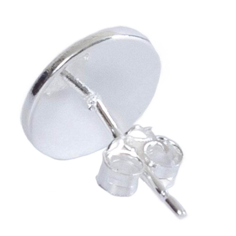Manchester City FC Sterling Silver Stud Earring - Gift Arch