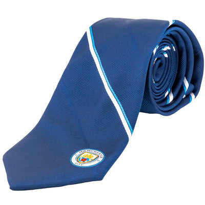 Manchester City FC Stripe Tie - Gift Arch