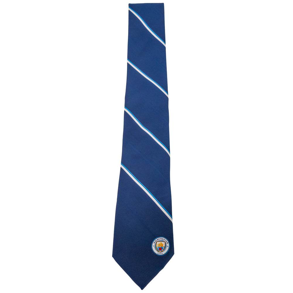 Manchester City FC Stripe Tie - Gift Arch