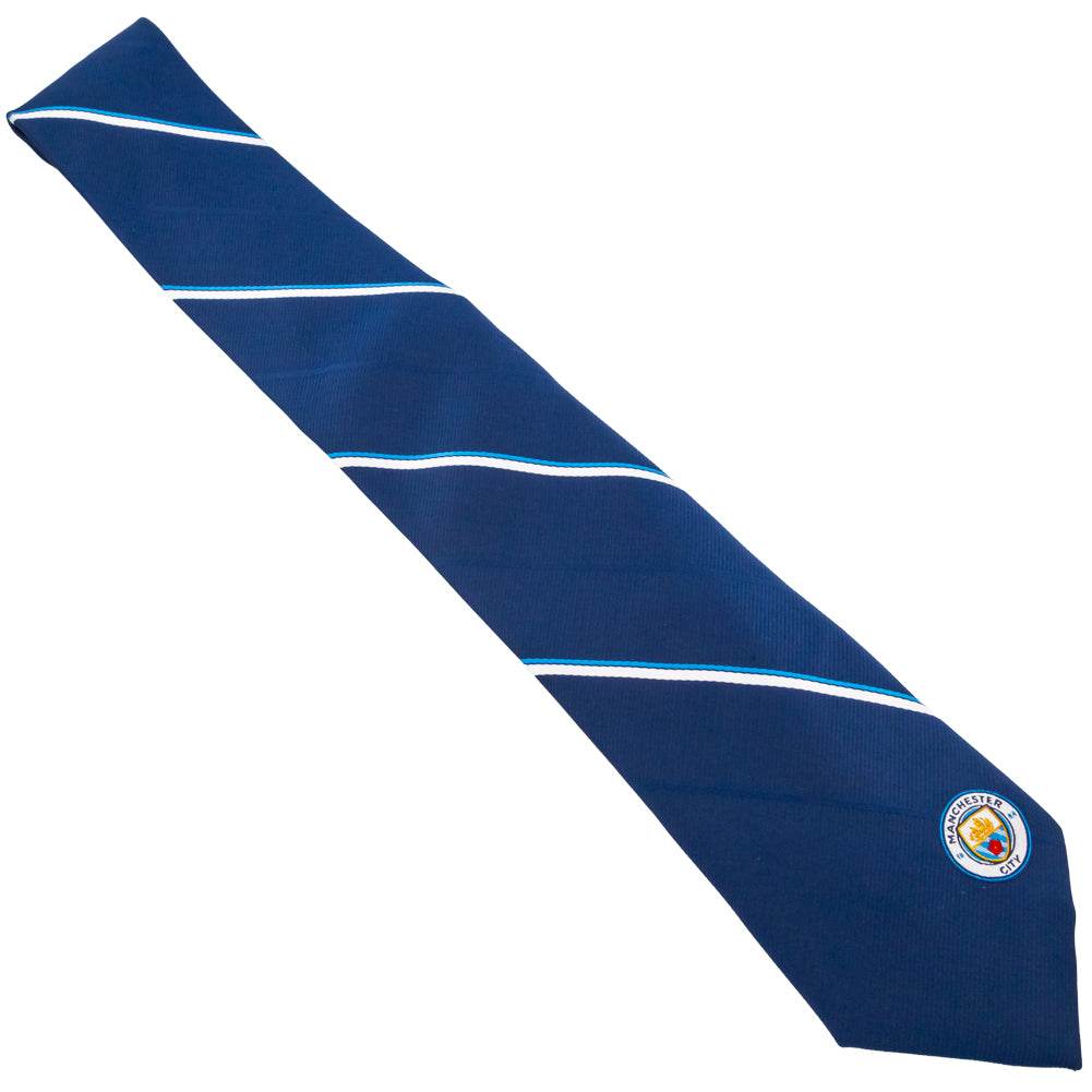 Manchester City FC Stripe Tie - Gift Arch