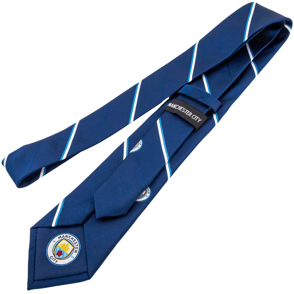 Manchester City FC Stripe Tie - Gift Arch
