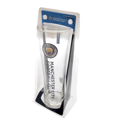 Manchester City FC Tall Beer Glass - Gift Arch
