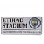 Manchester City FC White Street Sign - Gift Arch