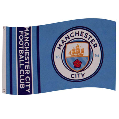 Manchester City FC Wordmark Flag - Gift Arch