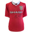 Manchester United FC 1999 Solskjaer & Sheringham Signed Shirt - Gift Arch