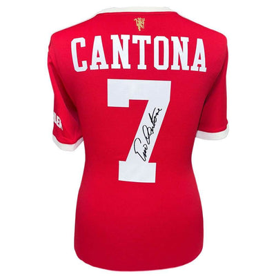 Manchester United FC Cantona Signed Shirt - Gift Arch