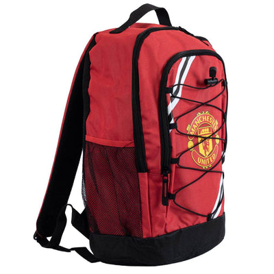 Manchester United FC Core Stripe Backpack - Gift Arch