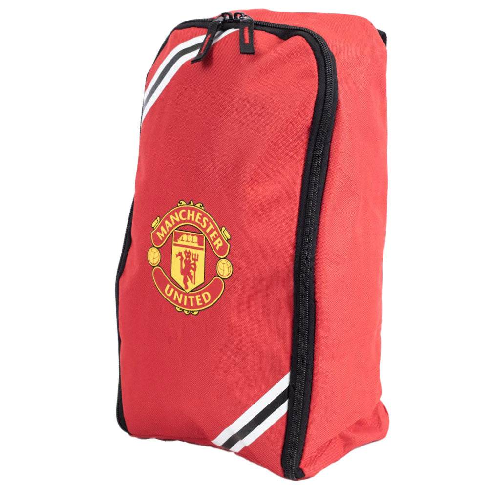 Manchester United FC Core Stripe Boot Bag - Gift Arch