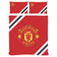Manchester United FC Core Stripe Double Duvet Set - Gift Arch