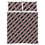 Manchester United FC Core Stripe Double Duvet Set - Gift Arch