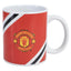 Manchester United FC Core Stripe Mug - Gift Arch