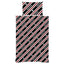 Manchester United FC Core Stripe Single Duvet Set - Gift Arch