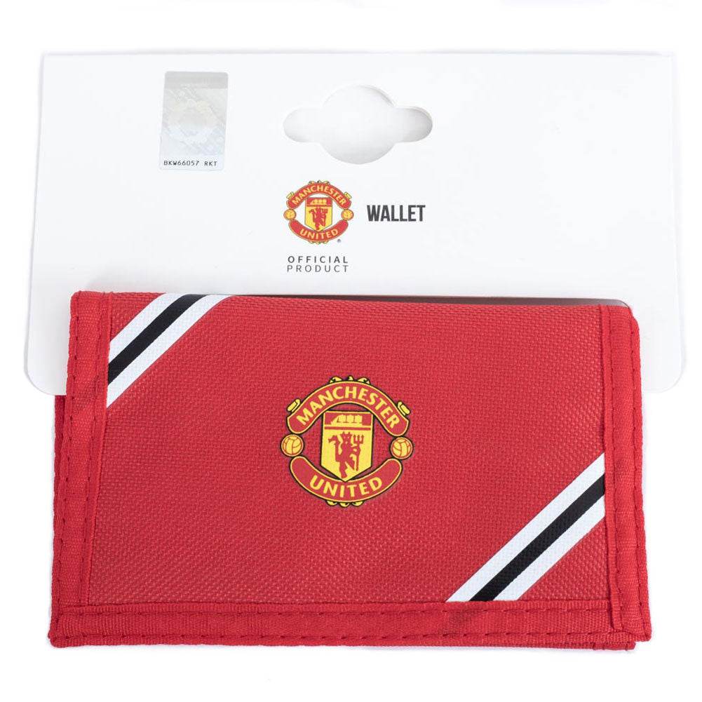 Manchester United FC Core Stripe Wallet - Gift Arch