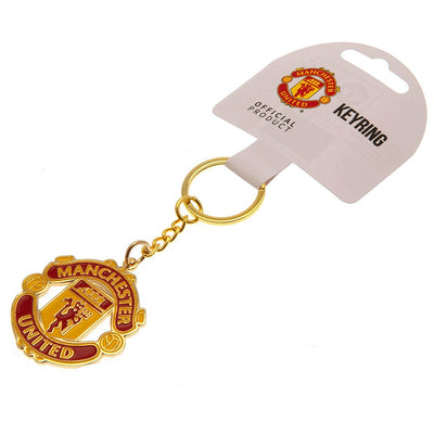 Manchester United FC Crest Keyring - Gift Arch
