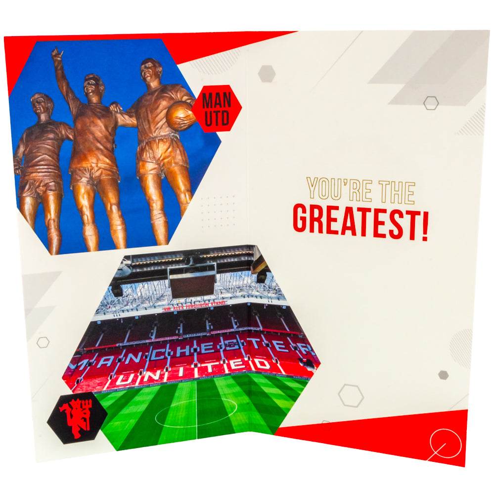 Manchester United FC Dad Birthday Card - Gift Arch