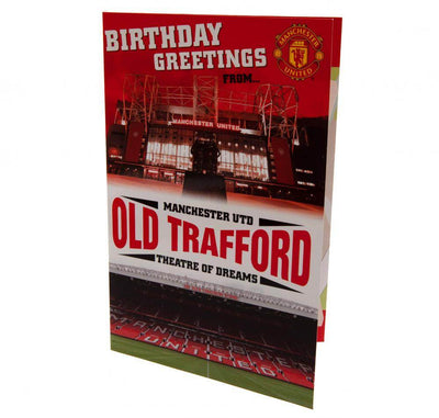 Manchester United FC Pop-Up Birthday Card - Gift Arch