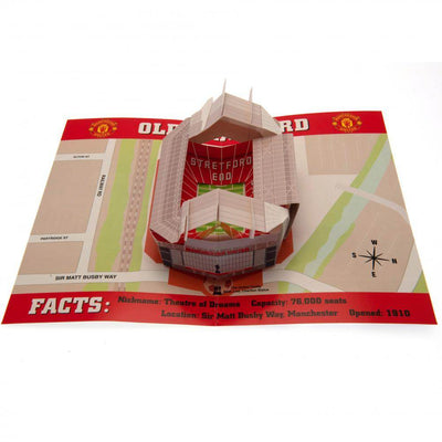 Manchester United FC Pop-Up Birthday Card - Gift Arch