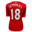 Manchester United FC Scholes Signed Shirt - Gift Arch