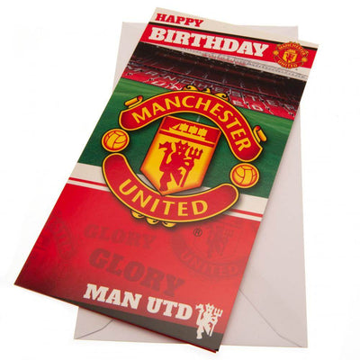 Manchester United FC Stadium Birthday Card - Gift Arch