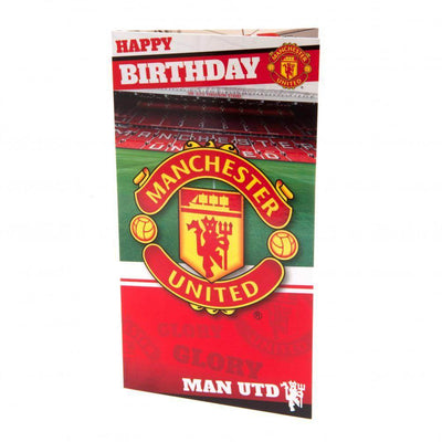 Manchester United FC Stadium Birthday Card - Gift Arch