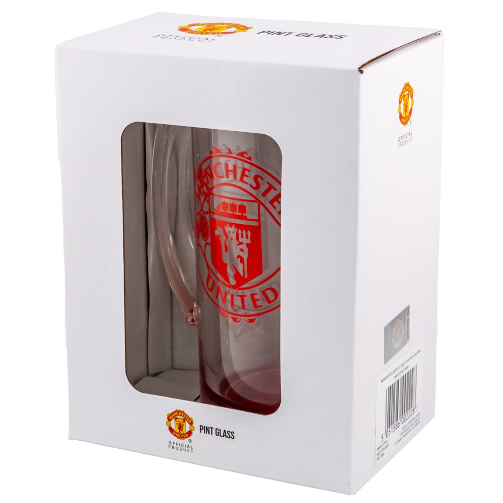 Manchester United FC Stein Glass Tankard - Gift Arch
