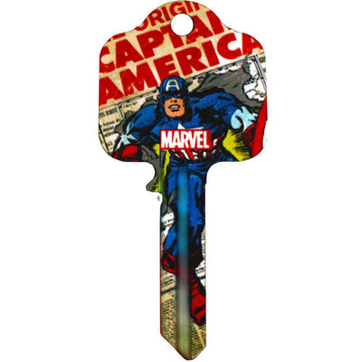 Marvel Comics Door Key Captain America - Gift Arch