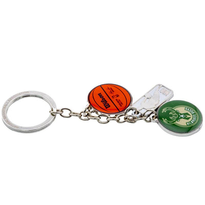Milwaukee Bucks Charm Keyring - Gift Arch