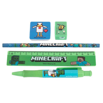 Minecraft 5pc Stationery Set - Gift Arch