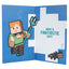 Minecraft Birthday Card - Gift Arch