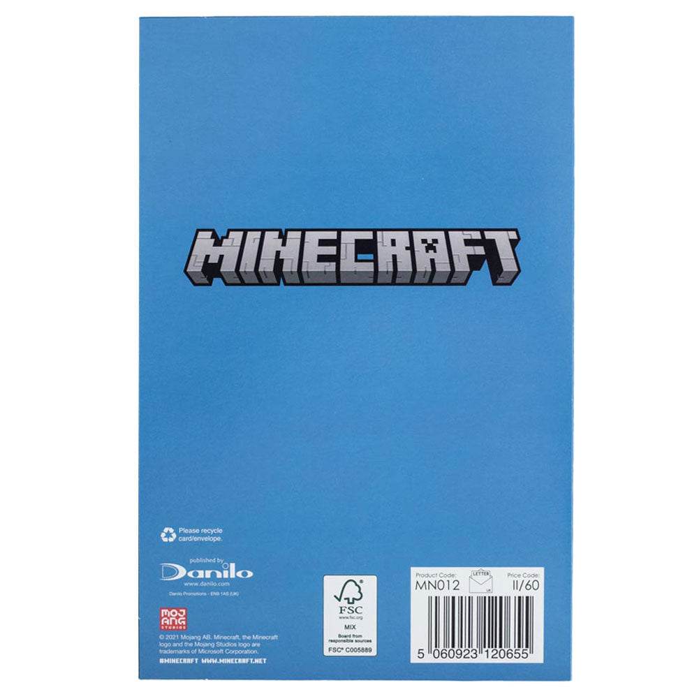 Minecraft Birthday Card - Gift Arch
