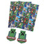 Minecraft Characters Gift Wrap - Gift Arch