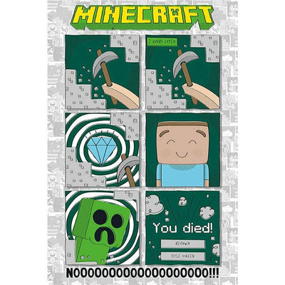 Minecraft Poster Last Diamond 14 - Gift Arch