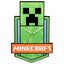 Minecraft XL Premium Metal Wall Clock - Gift Arch