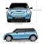 Mini Cooper S Radio Controlled Car 1:24 Scale Blue - Gift Arch