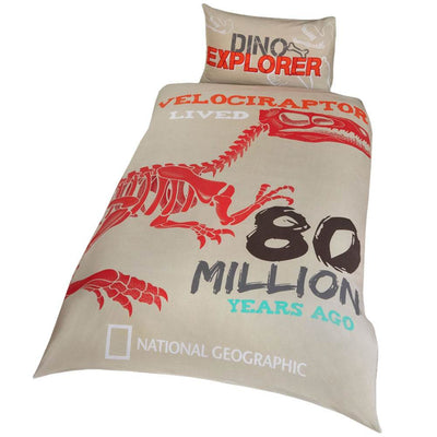 National Geographic Single Duvet Set Raptor - Gift Arch