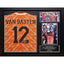 Netherlands Van Basten Retro Signed Shirt (Framed) - Gift Arch
